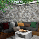 Revestimento Acetinado Borda Arredondada 31x54x1cm Oasis Filito Savane