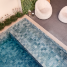 Revestimento Acetinado Phuket Blue 30,7x30,7cm Grupo Ceral