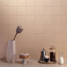 Revestimento Interno Monocolor Acetinado 15,46x15,46cm Poente Arco Argila Eliane