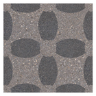 Revestimento Pedra Acetinado 20x20cm Samba Rock Bouquet Graphite Portobello