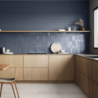 Revestimento Monocolor Indigo Acetinado 10x20cm Supreme Portobello