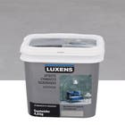 Revestimento Acrlico Cimento Queimado Acetinado Aplicao Interna e Externa Pronto para Uso Luxens Cinza 5Kg