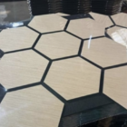 Revestimento Acústico Artesanal Pinus 18mm · Poliuretano Com