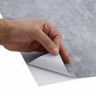 Revestimento Adesivo 45X200cm Cimento Escuro