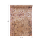 Revestimento Adesivo 45X200cm Ferrugem