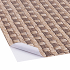 Revestimento Adesivo 45X200cm Rattan Marrom