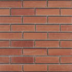 Revestimento Adesivo 45X200cm Tijolo Vermelho