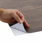 Revestimento Adesivo 45X200cm Wood Dark Bege