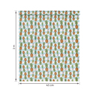 Revestimento Adesivo Abacaxi Listrado Azul 45x200cm