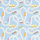 Revestimento Adesivo Carros Azul 45x200cm