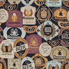 Revestimento Adesivo Craft Beer Marrom 0,45x2,00m