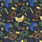 Revestimento Adesivo Gamer Preto 45x200cm