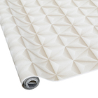 Revestimento Adesivo Geométrico 3D Areia 45x200cm Con-Tact