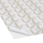 Revestimento Adesivo Geométrico 3D Areia 45x200cm Con-Tact