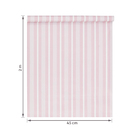 Revestimento Adesivo Listras Rosa 45x200cm