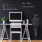 Revestimento Adesivo Lousa Preto 45x250cm