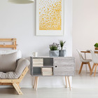 Revestimento Adesivo Nogueira Branco 45x200cm