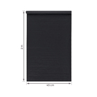 Revestimento Adesivo Opaco Preto 45x200cm Con-Tact