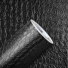 Revestimento Adesivo Texturizado Couro Preto