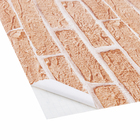 Revestimento Adesivo Tijolo Marrom 45x200cm