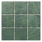 Revestimento Esmaltado Angra Green Borda Arredondada 10x10cm Grupo Ceral