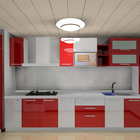 Revestimento Autoadesivo Rolo Com 2m - Vermelho