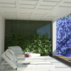 Revestimento Esmaltado BR10150 Borda Arredondada Verde Escuro 10X10cm Tecnogres