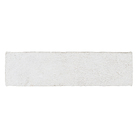 Revestimento para Fachada Brick Branco 6,5x25,5cm Lepri