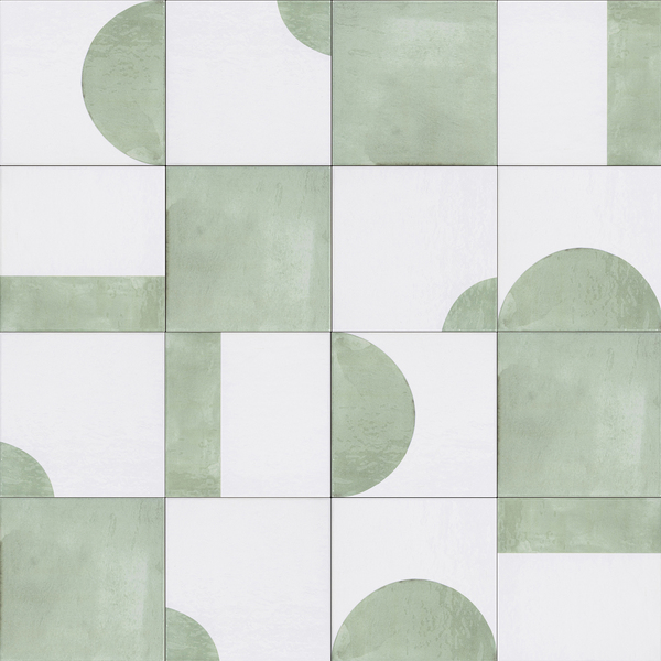 Revestimento Interno Brilhante 20,2x20,2cm No Molhado Mistletoe Artens