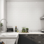 Revestimento Brilhante Borda Arredondada 32,4x60,7cm Decorare Bianco Pisoforte