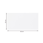 Revestimento Monocolor Branco Brilhante 32x60cm Aspen Eliane