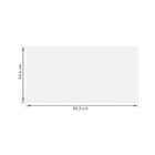 Revestimento Monocolor Branco Brilhante 33x61cm Aspen Eliane