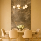 Revestimento Marmorizado Brilhante Cinza Ouro 120x240cm Mármore Fácil by Cantinho da Aline