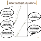 Revestimento Marmorizado Brilhante Ideas 120x240cm Mármore Fácil by Cantinho da Aline