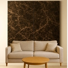 Revestimento Marmorizado Brilhante Imperial Retroiluminado 122x244cm Mármore Fácil by Cantinho da Aline