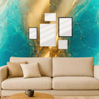 Revestimento Marmorizado Brilhante Joia Rara 120x240cm Mármore Fácil by Cantinho da Aline