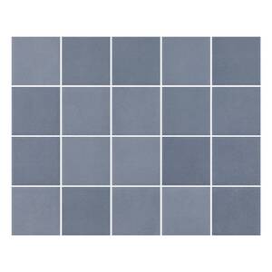 Foto de Revestimento para Piscina 7,5x7,5cm Neutral Marine Mesh Eliane