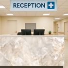 Revestimento Marmorizado Brilhante Ônix Elegance 120x240cm Mármore Fácil by Cantinho da Aline