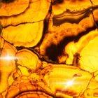 Revestimento Marmorizado Brilhante Ônix Yellow Retroiluminado 122x244cm Mármore Fácil by Cantinho da Aline