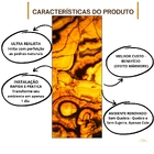 Revestimento Marmorizado Brilhante Ônix Yellow Retroiluminado 122x244cm Mármore Fácil by Cantinho da Aline