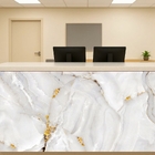 Revestimento Marmorizado Brilhante White 120x240cm Mármore Fácil by Cantinho da Aline