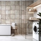 Revestimento Esmaltado Brisa Borda Arredondada Branco 26x26cm Pierini