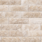 Revestimento Cimentício Rockface Ocre Fosco 10x29cm Artesano