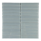 Revestimento Cinza Brilhante 2,5x15cm Florença Van Gogh Caixa com 9 Unidades