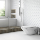 Revestimento de Parede Borda Reta Acetinado Diamante Branco 45x90cm Eliane 8009956