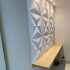 Revestimento De Parede Alto Relevo Placa Decorativa Estrelar