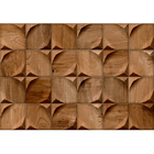 Revestimento de Parede Borda Reta Bloc Canela 43,7x63,1cm Ceusa