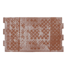 Revestimento para Parede Acetinado Borda Arredondada Connect Brick Red C54010 34x58cm Embramaco