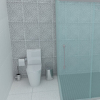 Revestimento de Parede Cariri Cinza HD Borda Arredondada 33x46cm Cerbras