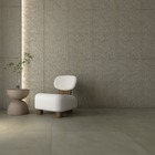 Revestimento de Parede Externo Pedra Granilhado 0,56x113cm Borda Reta Stato Marmo Beige Savane